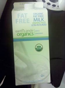 Earth's Pride Organics Organic Fat Free Milk