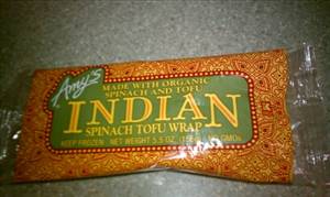 Amy's Indian Spinach Tofu Wrap