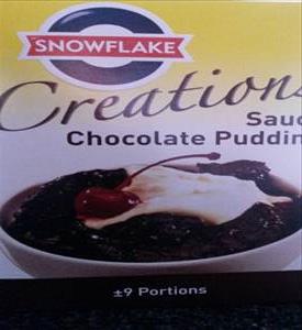 Snowflake Saucy Chocolate Pudding