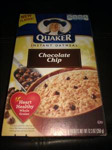 Quaker Instant Oatmeal - Chocolate Chip