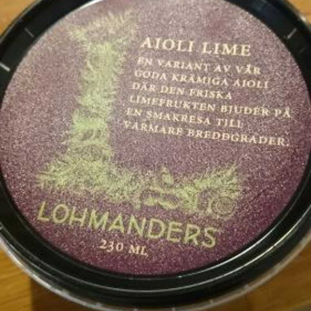 Lohmanders Aioli Lime