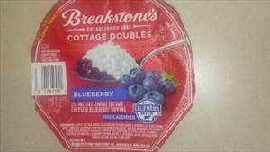 Breakstone's Cottage Doubles Lowfat Cottage Cheese & Blueberry Topping