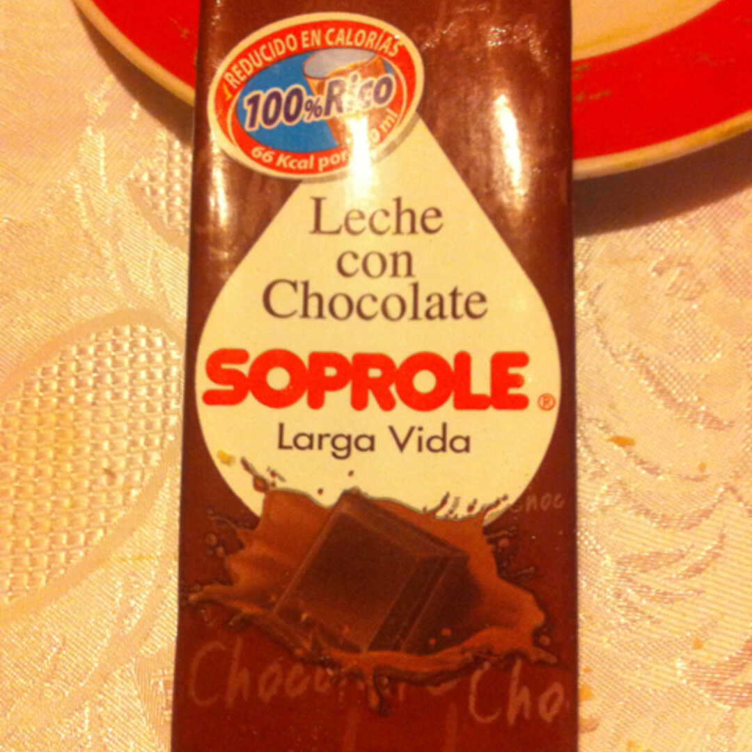 Soprole Leche con Chocolate Larga Vida