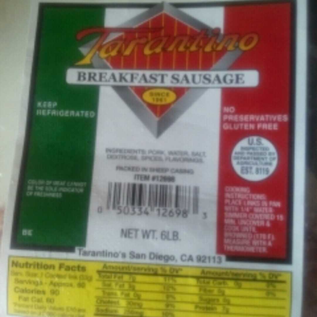 Tarantino Breakfast Sausage