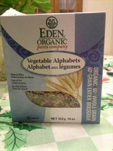 Eden Organic Vegetable Alphabets