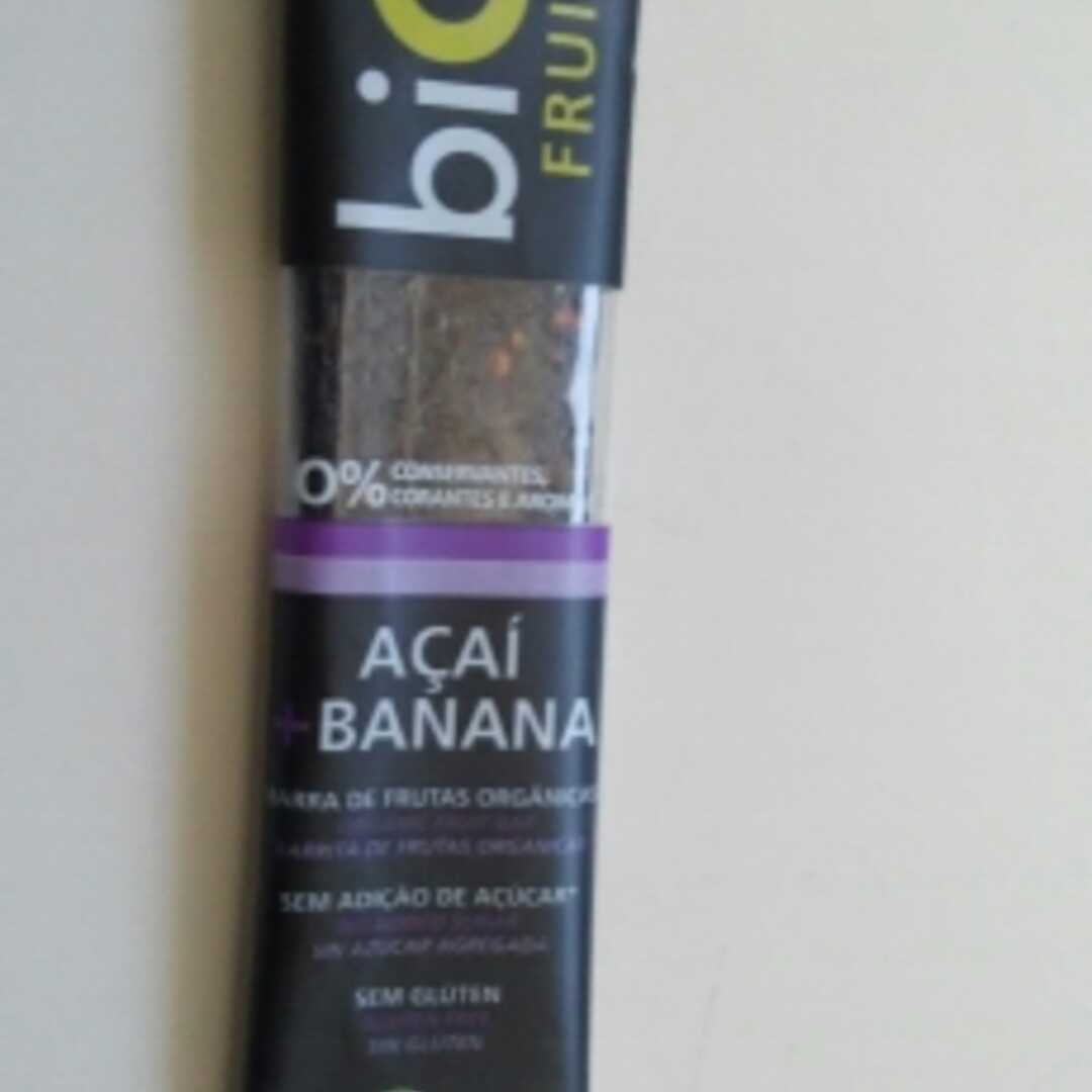 Bio2 Açaí + Banana Barra de Frutas Orgânicas