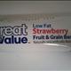 Great Value  Low Fat Fruit & Grain Bar - Strawberry