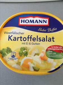 Homann Westfälischer Kartoffelsalat mit Ei & Gurke