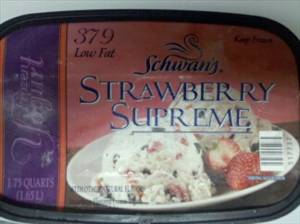 Schwan's Strawberry Supreme Frozen Yogurt