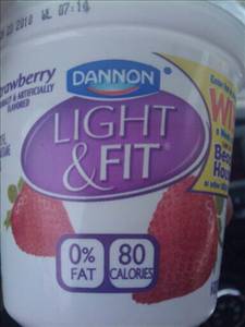 Dannon Light & Fit Yogurt - Strawberry