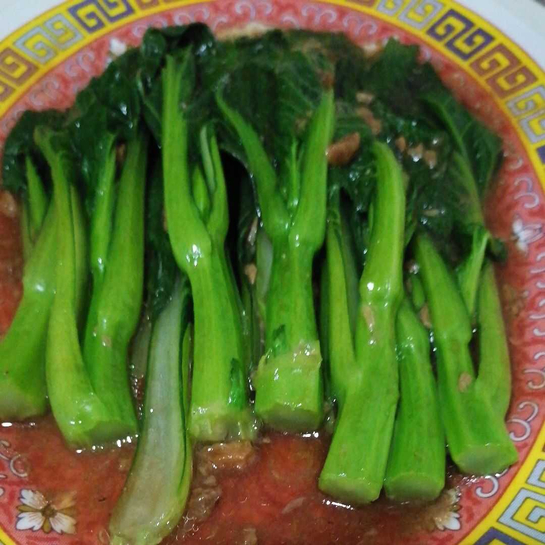 Cooked Vegetable Combination with Soy-Based Sauce