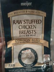 Meijer Stuffed Chicken Breast Cordon Bleu