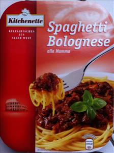 Kitchenette Spaghetti Bolognese