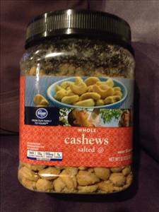 Kroger Unsalted Cashews