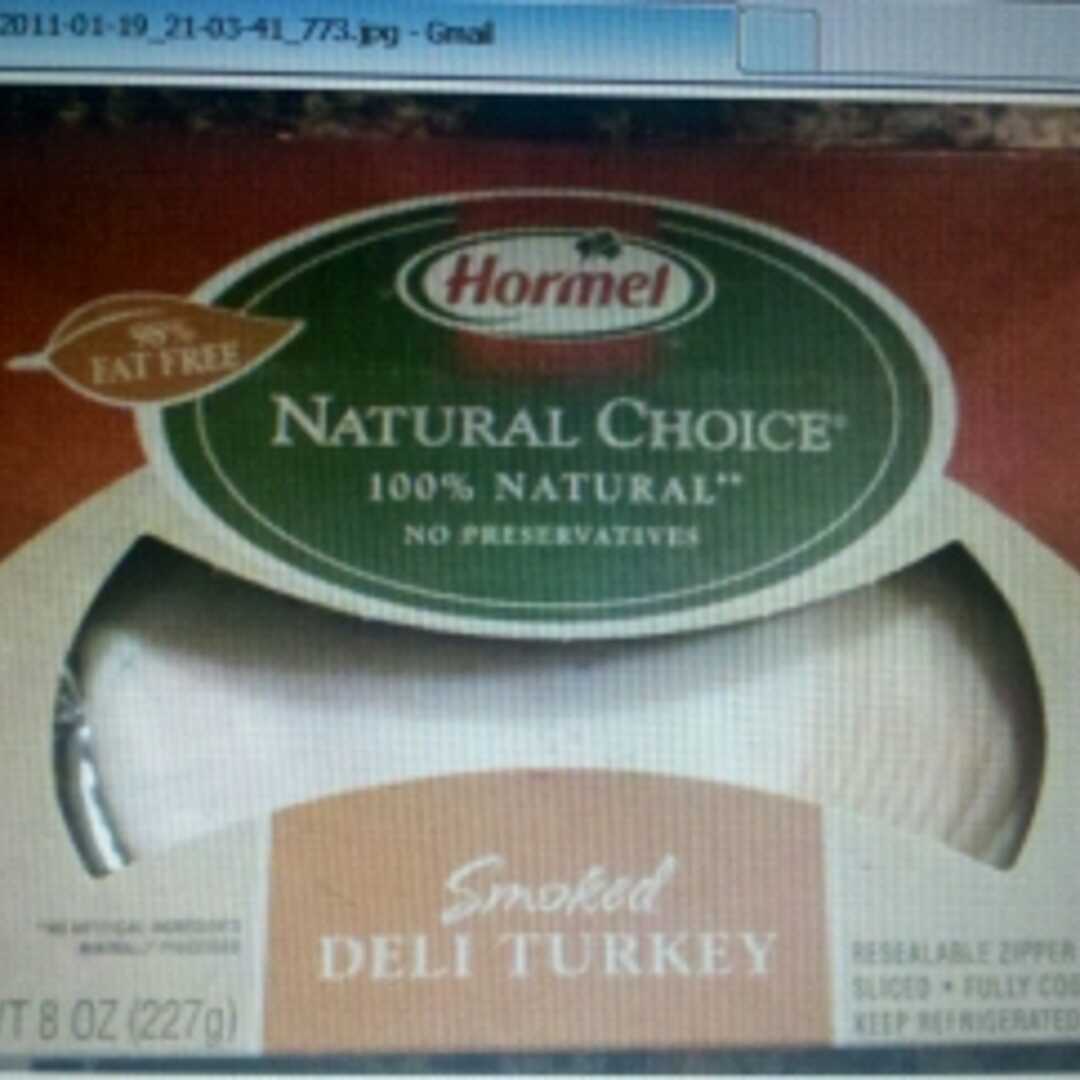 Hormel Natural Choice Sliced Smoked Deli Turkey