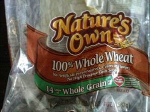 Nature's Own 100% Whole Wheat Bread