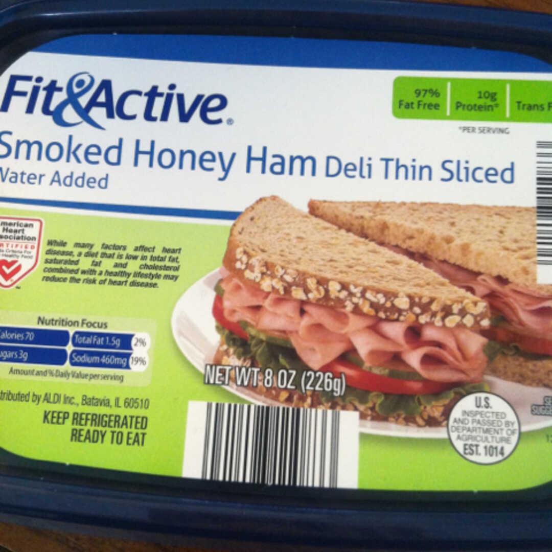 Fit & Active Smoked Honey Ham Deli Thin Sliced