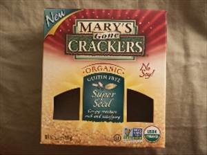 Mary's Gone Crackers Super Seed Crackers