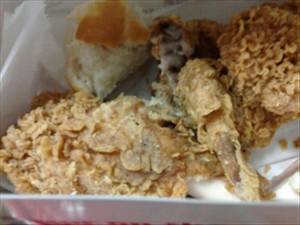 KFC Fried Chicken Breast & Wing (White Meat)