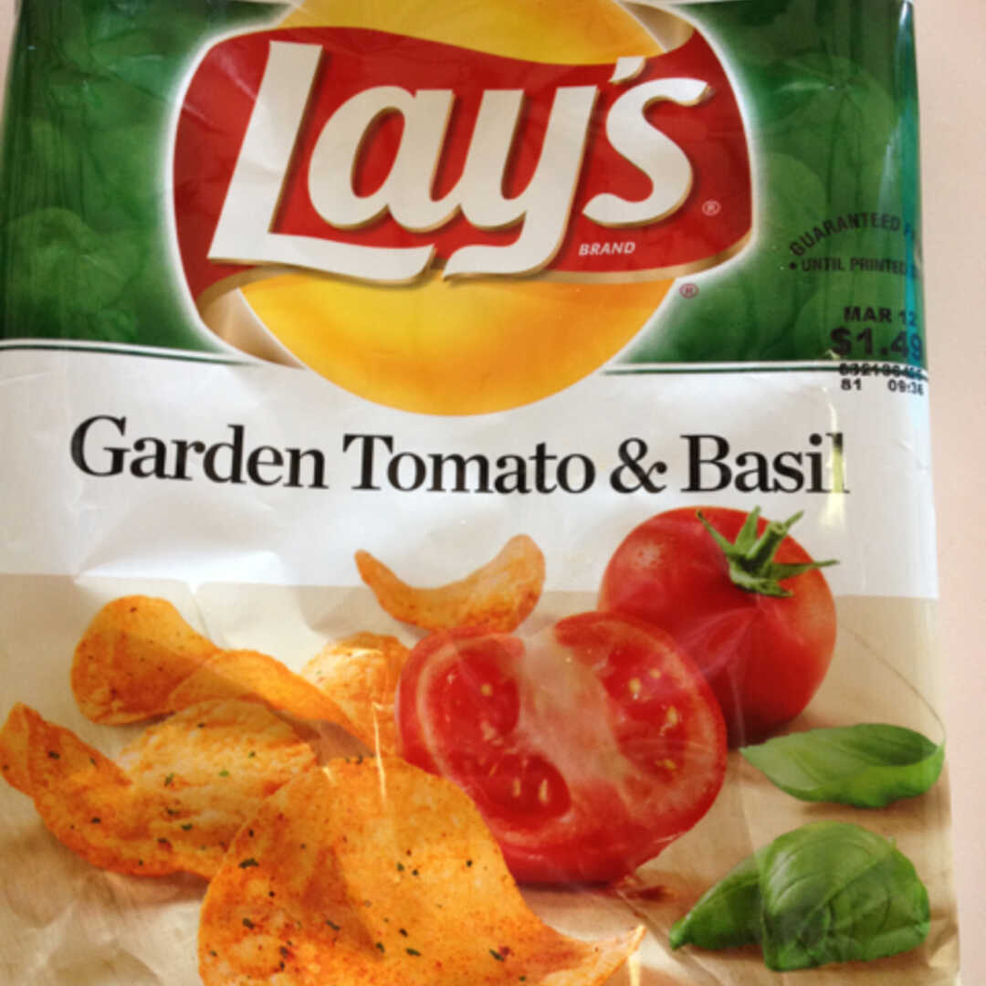 Lay's Garden Tomato & Basil Potato Chips (42.5g)