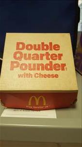 McDonald's Double Quarter Pounder with Cheese