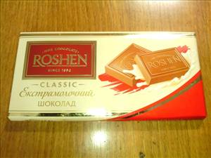 Roshen Шоколад Экстрамолочный