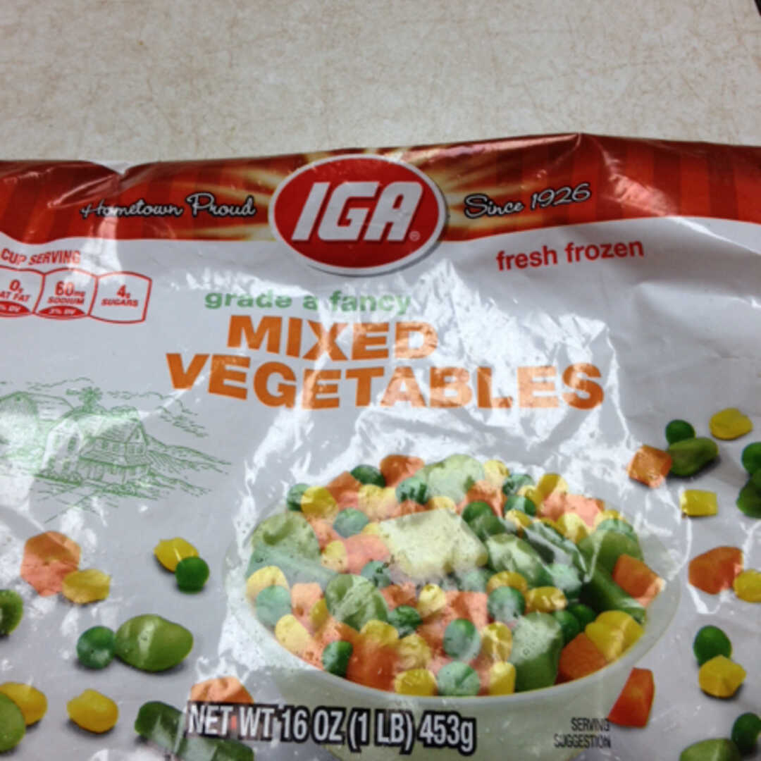 IGA Mixed Vegetables