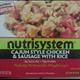 NutriSystem Cajun Chicken & Sausage with Rice