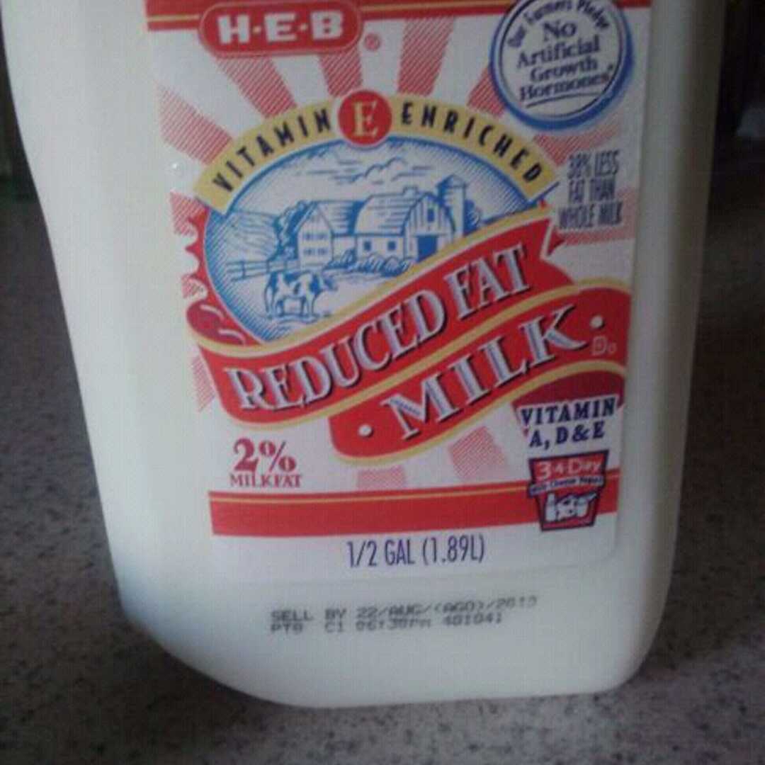 HEB Reduced Fat 2% Milk