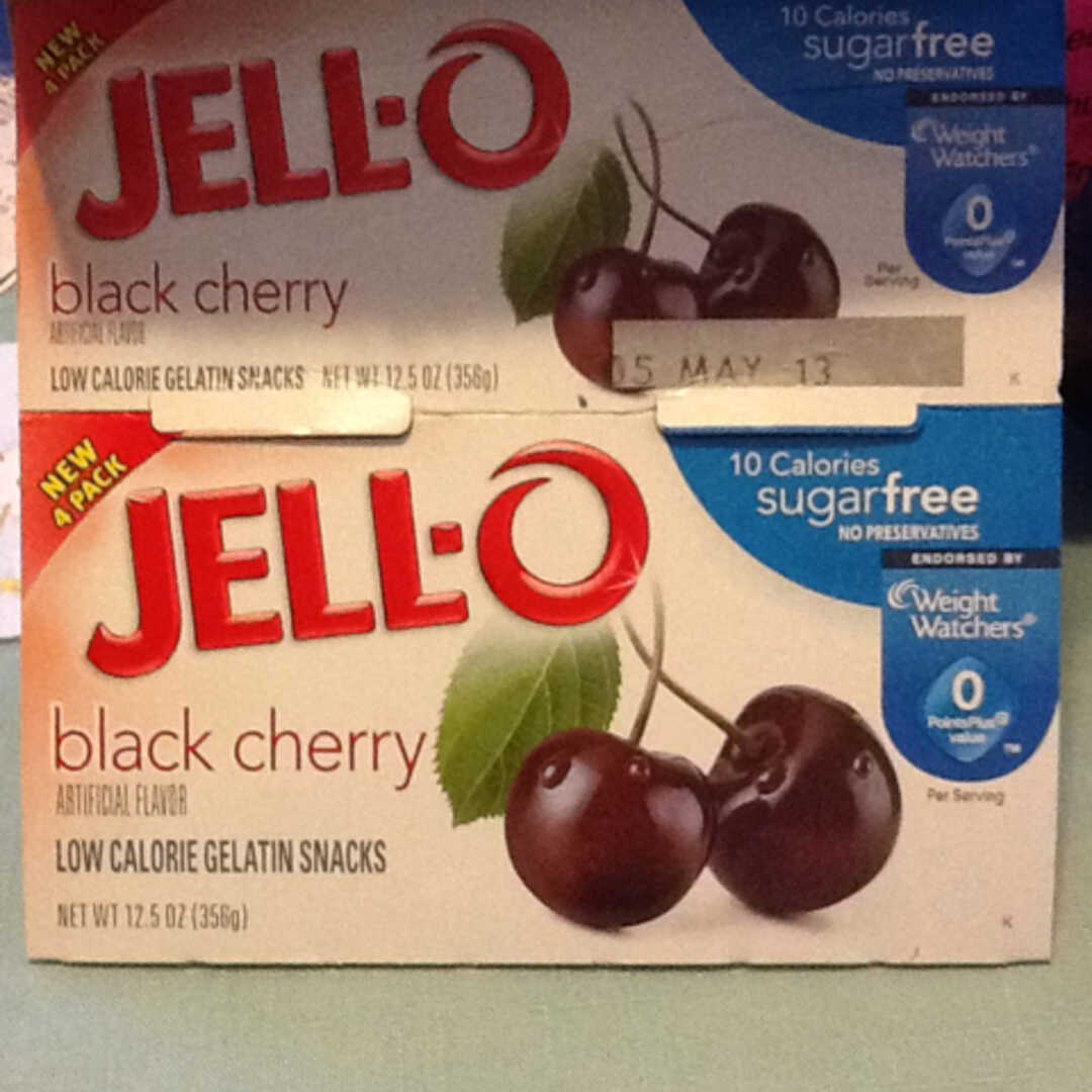 Jell-O Sugar Free Black Cherry