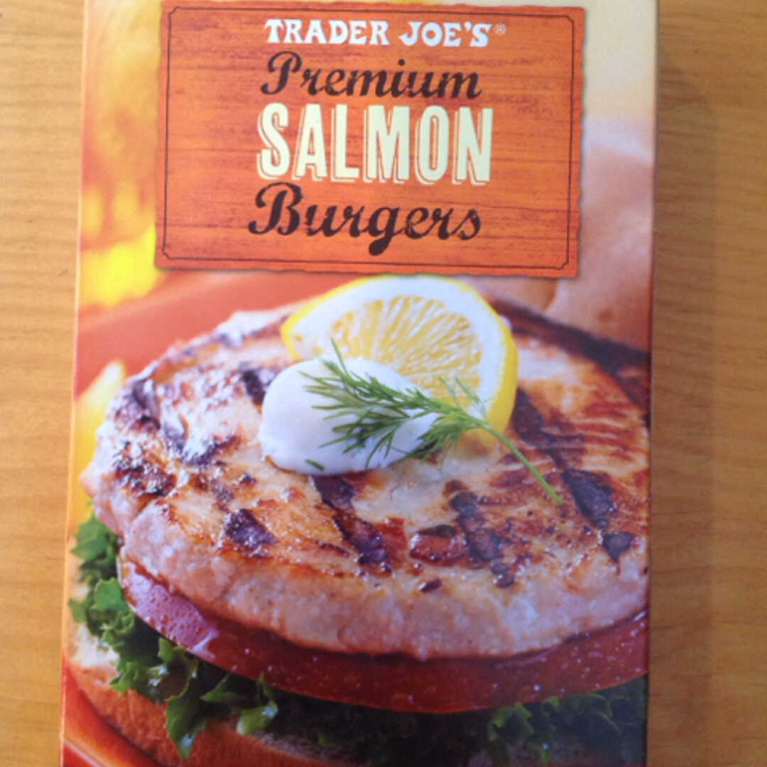 Trader Joe's Premium Salmon Burgers