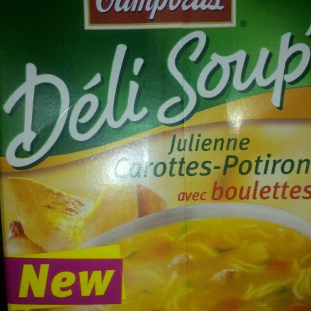 Campbell's Deli Soup Julienne Carottes Potiron avec Boulettes