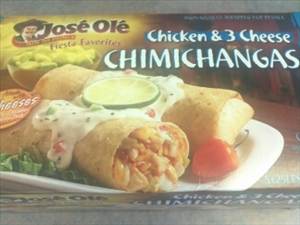 Jose Ole Chicken & Cheese Chimichanga