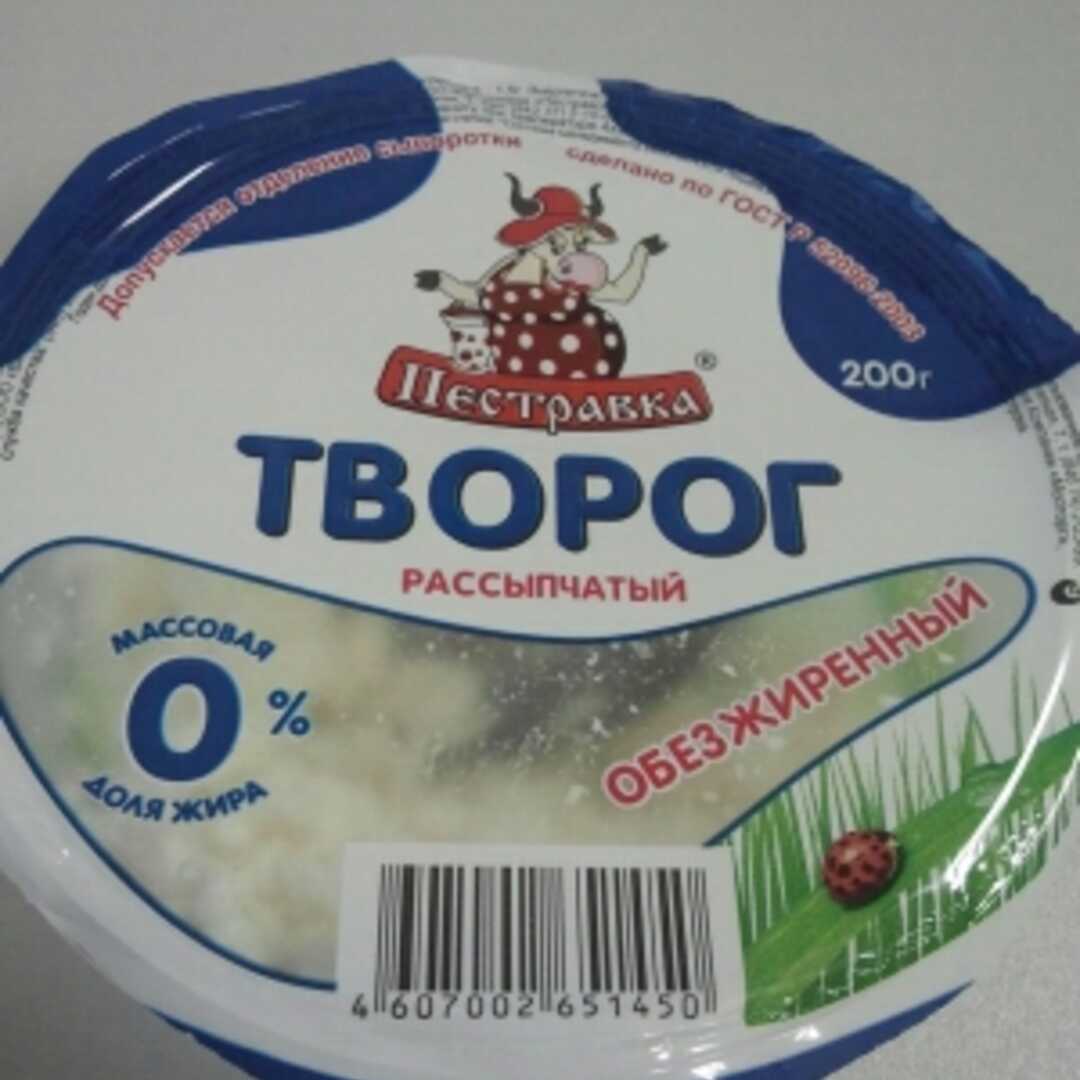 Пестравка Творог Обезжиренный 0%