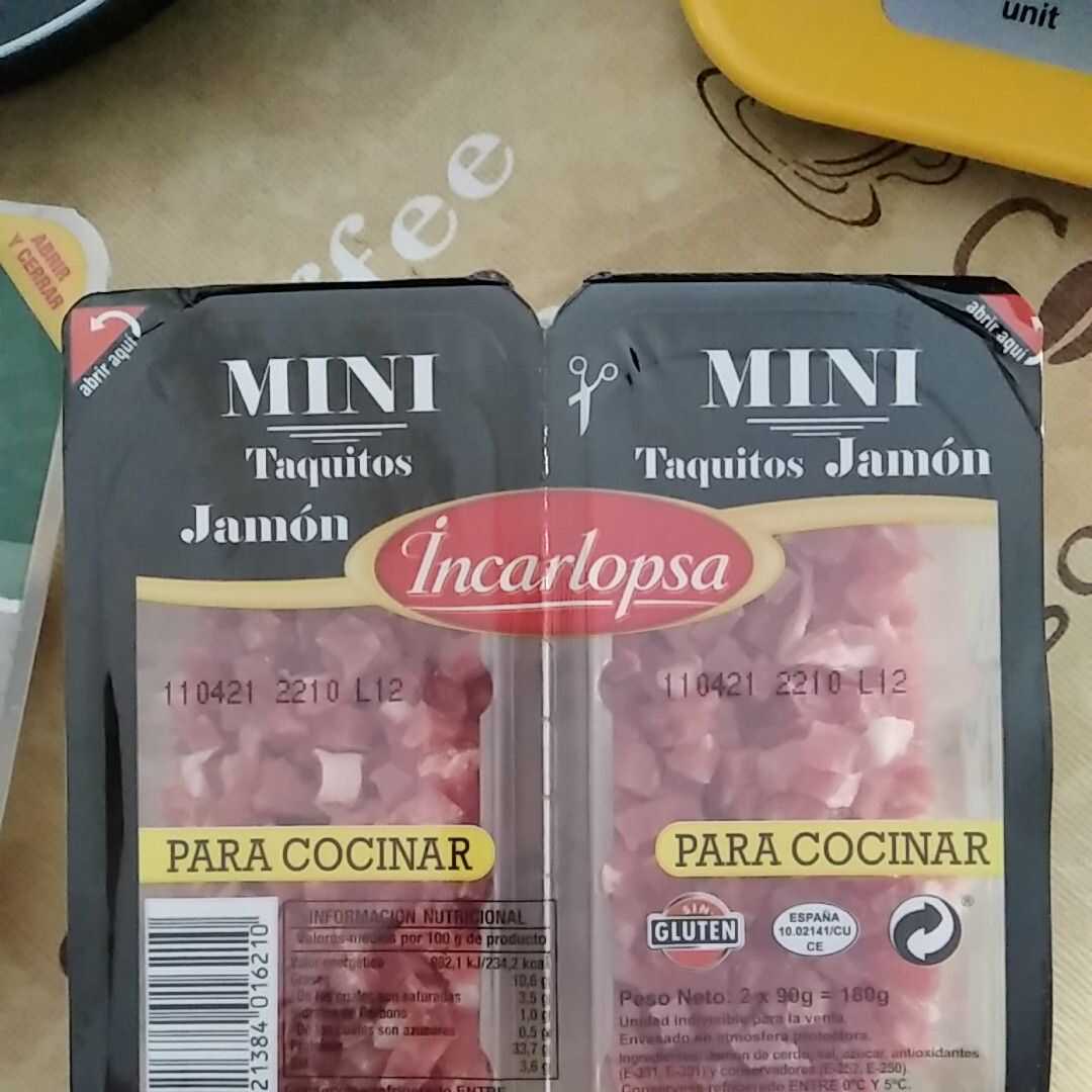Incarlopsa Mini Taquitos de Jamón