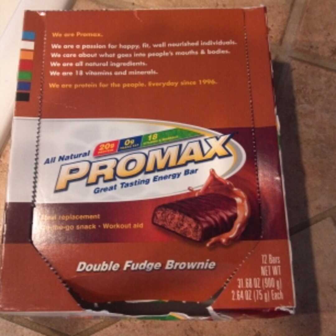Promax Double Fudge Brownie Energy Bar