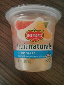 Del Monte Citrus Salad Red & White Grapefruit Orange Sections in Light Syrup