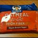 Quaker Oatmeal to Go Bar - Maple Brown Sugar High Fiber