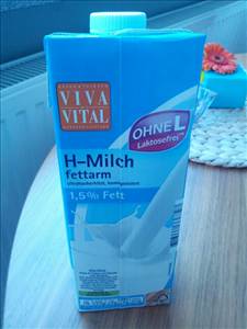 Viva Vital Laktosefreie H-Milch 1,5% Fett