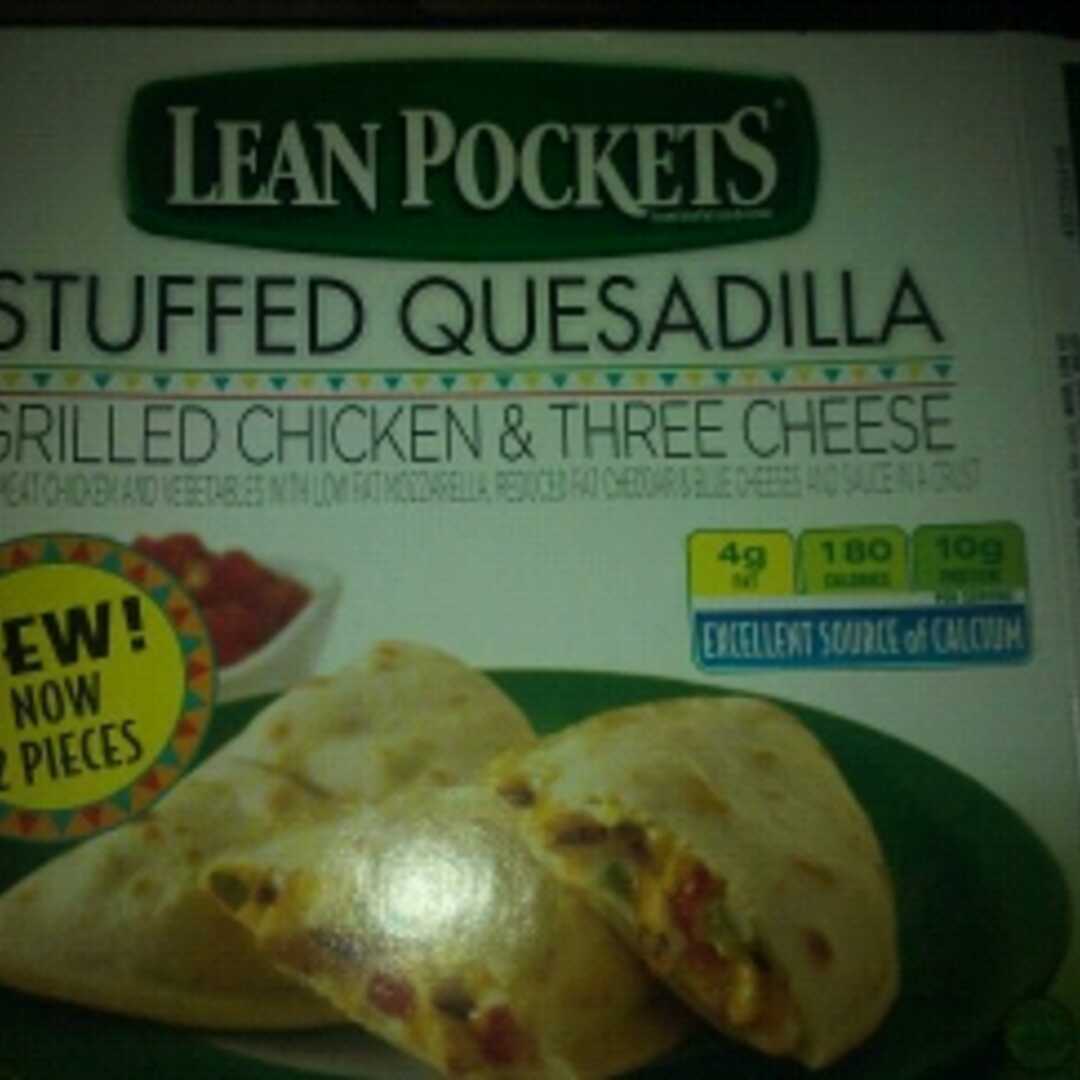 Lean Pockets Stuffed Grilled Chicken & Three Cheese Quesadilla
