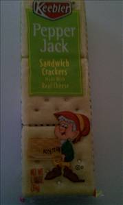 Keebler Pepper Jack Sandwich Crackers (Package)
