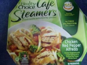 Healthy Choice Cafe Steamers Chicken Red Pepper Alfredo