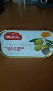 King Oscar Mackerel in Olive Oil