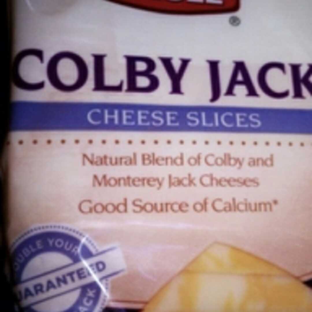 Giant Eagle Colby Jack Cheese Slice