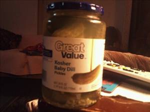Great Value Baby Dill Pickles