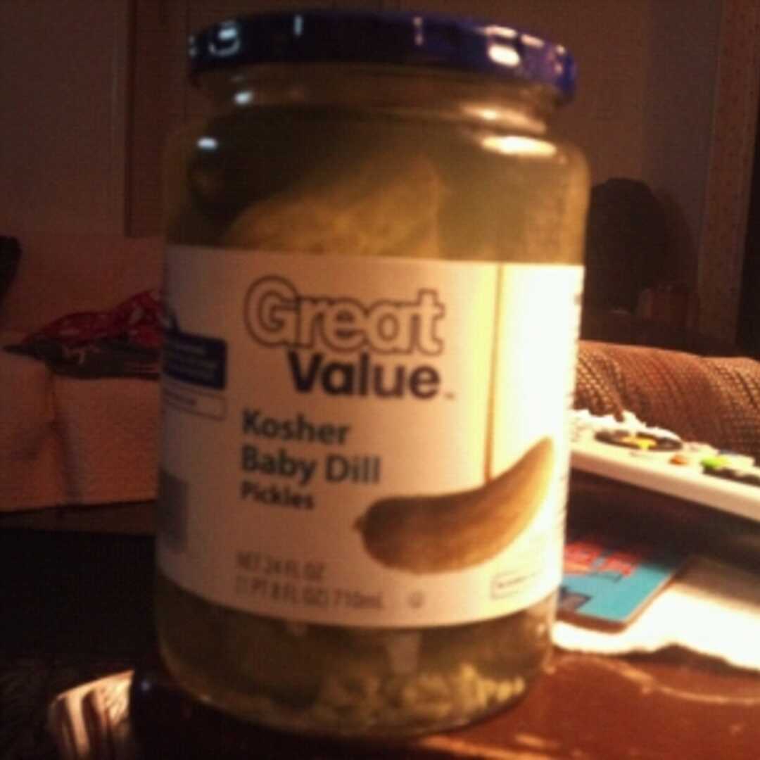 Great Value Baby Dill Pickles