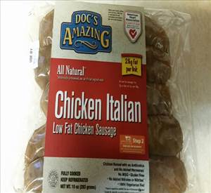 Doc's Amazing Chicken Italian Low Fat Chicken Sausage