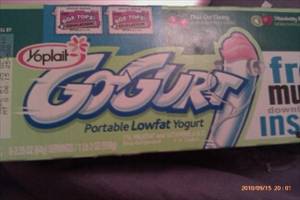 Yoplait Go-Gurt Portable Lowfat Yogurt - Strawberry-Kiwi Kick, Chill-Out Cherry