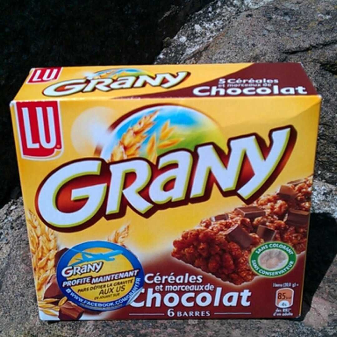 Grany Barre de Céréales Chocolat