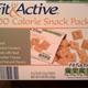 Fit & Active Baked Cheese Crackers (100 Calorie Snack Pack)